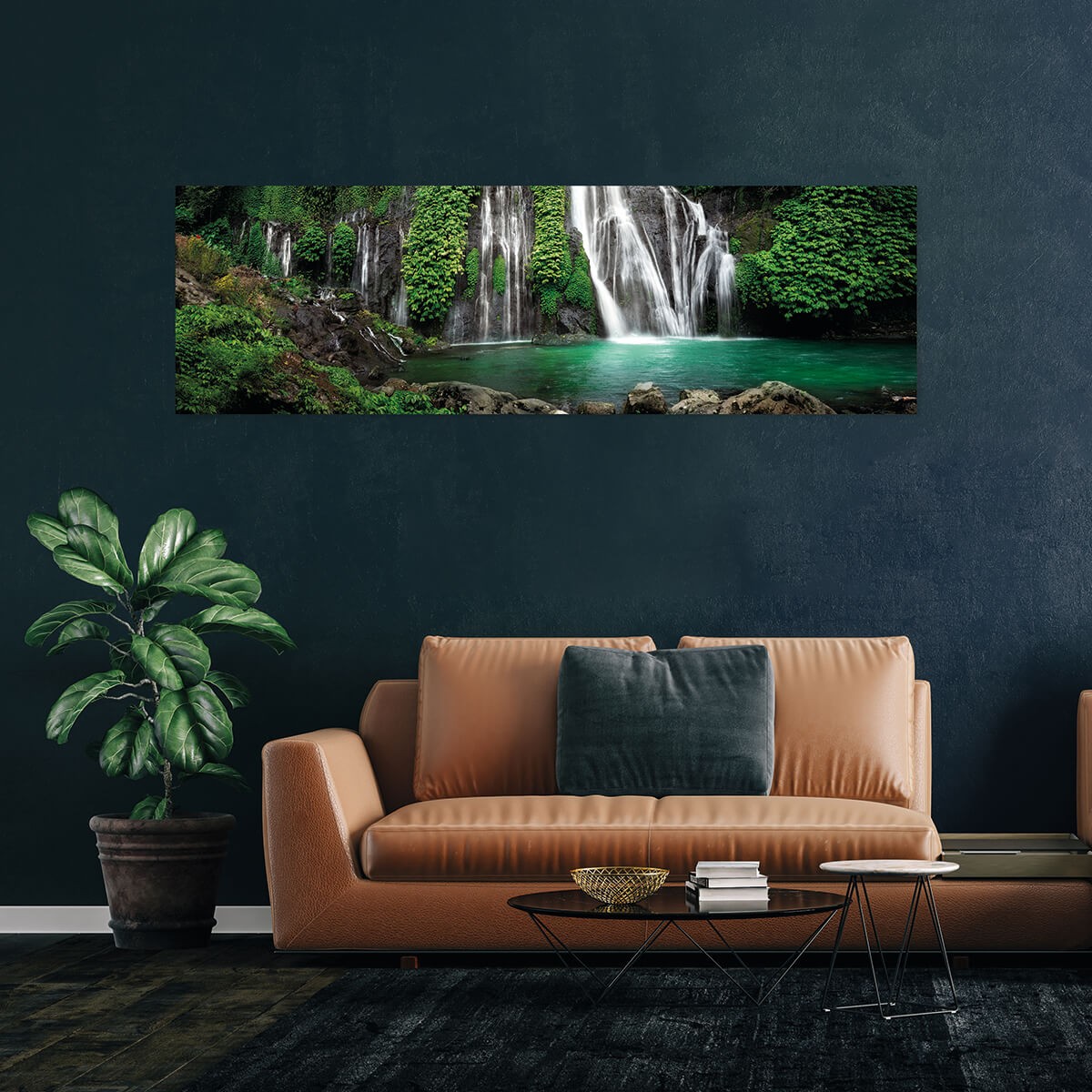 Tableau Mural Lacs De Plitvice NATURE ÉVASION tableaux sur toile-vert, CEANOTHE