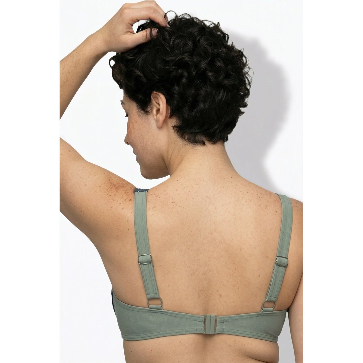 Bikini avec bonnets souples bleu foncé, ULLA POPKEN