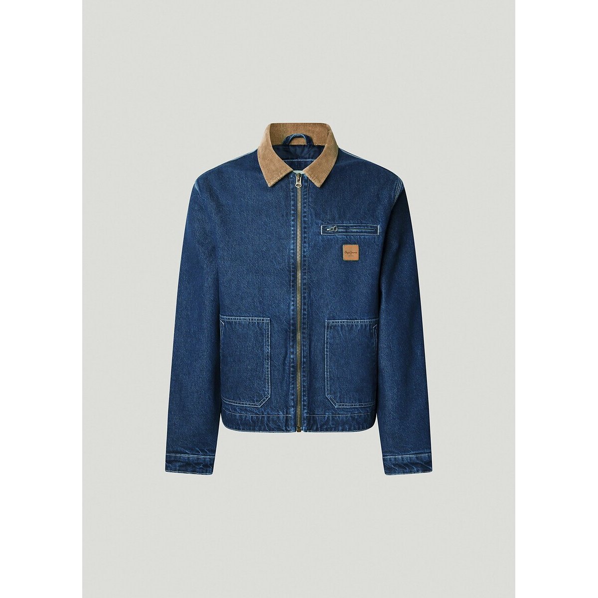 Workwear Denim Jacket dark blue, PEPE JEANS