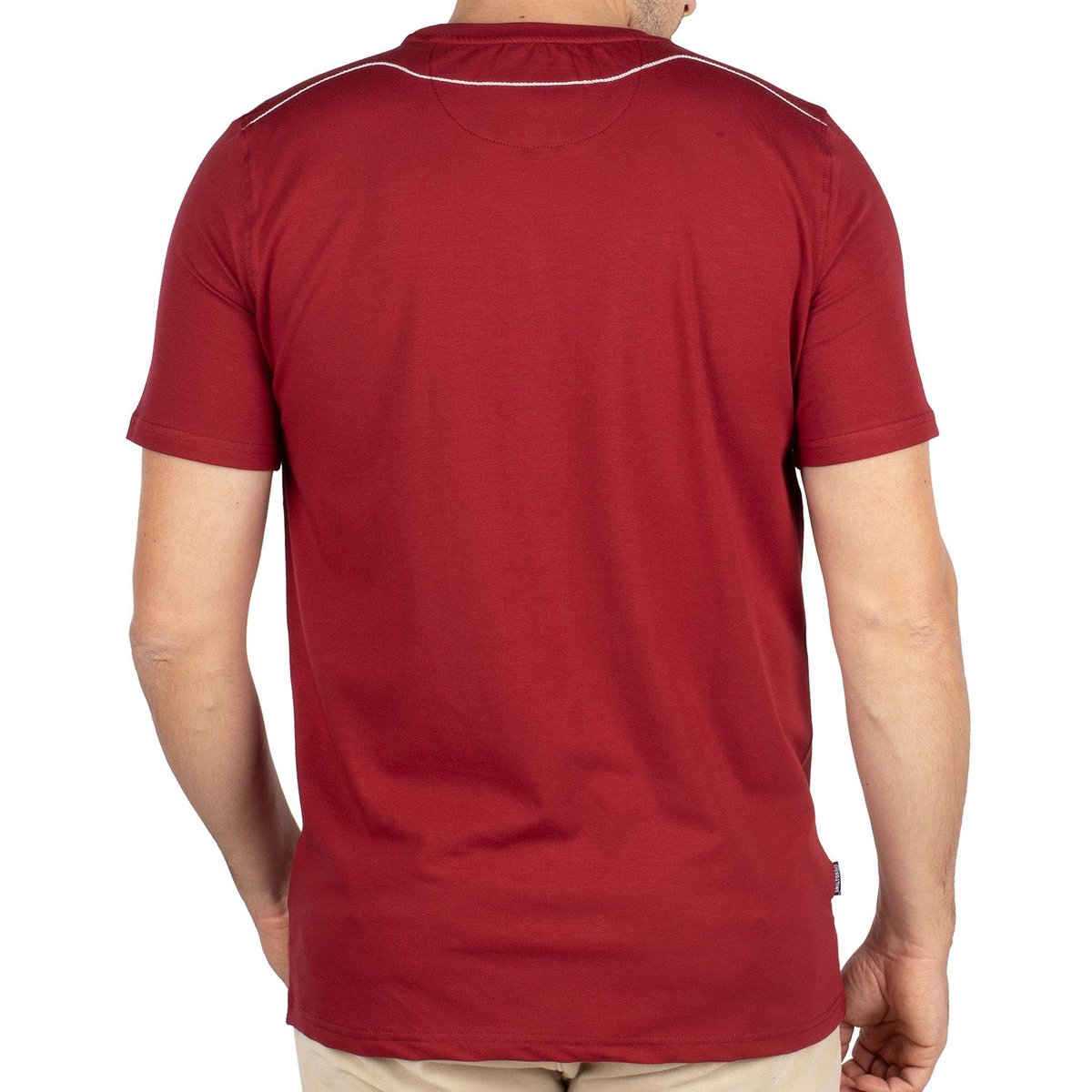T-shirt shilton basque rouge, SHILTON