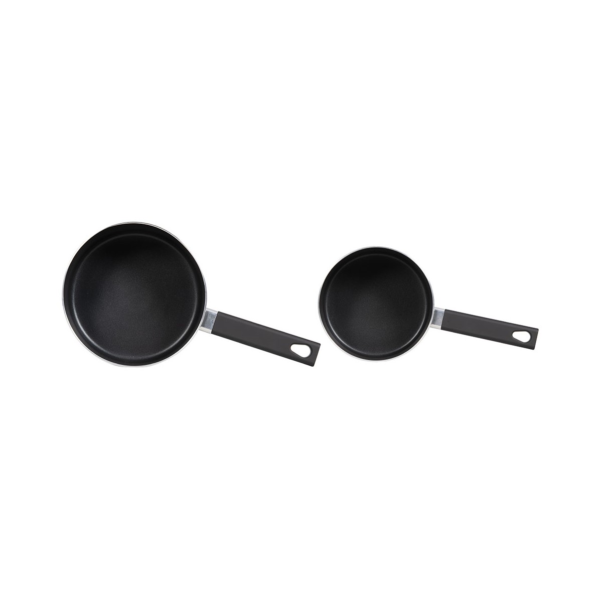 Set de 2 casseroles PREMIER CHEF noir, LIVOO