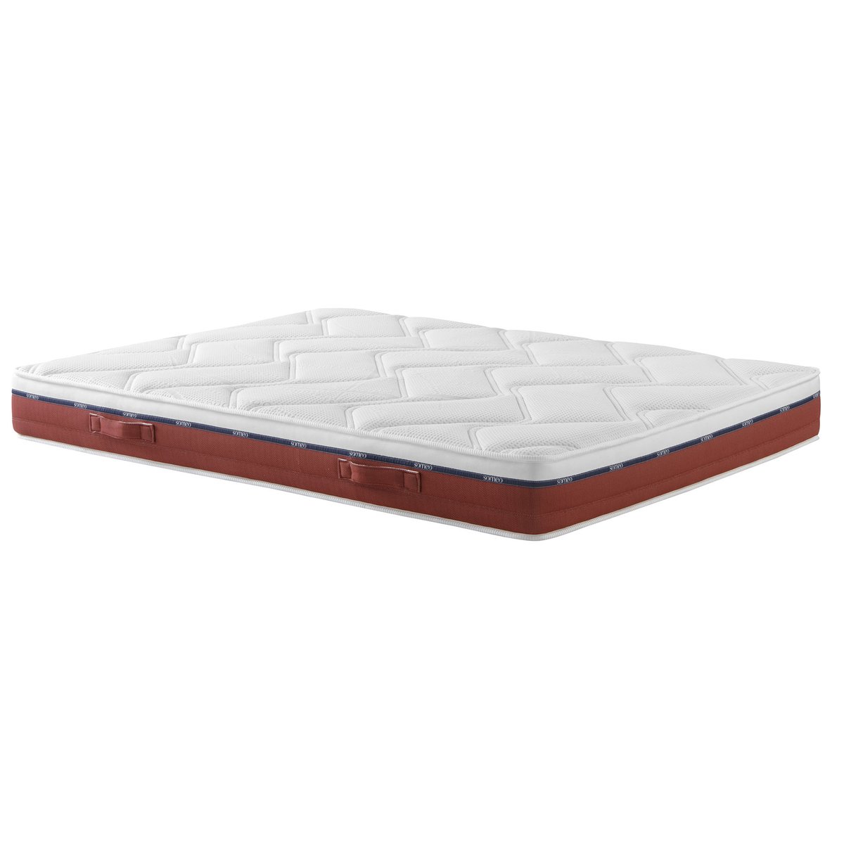 Matelas 100% latex Crépuscule 600 blanc, SOMEO