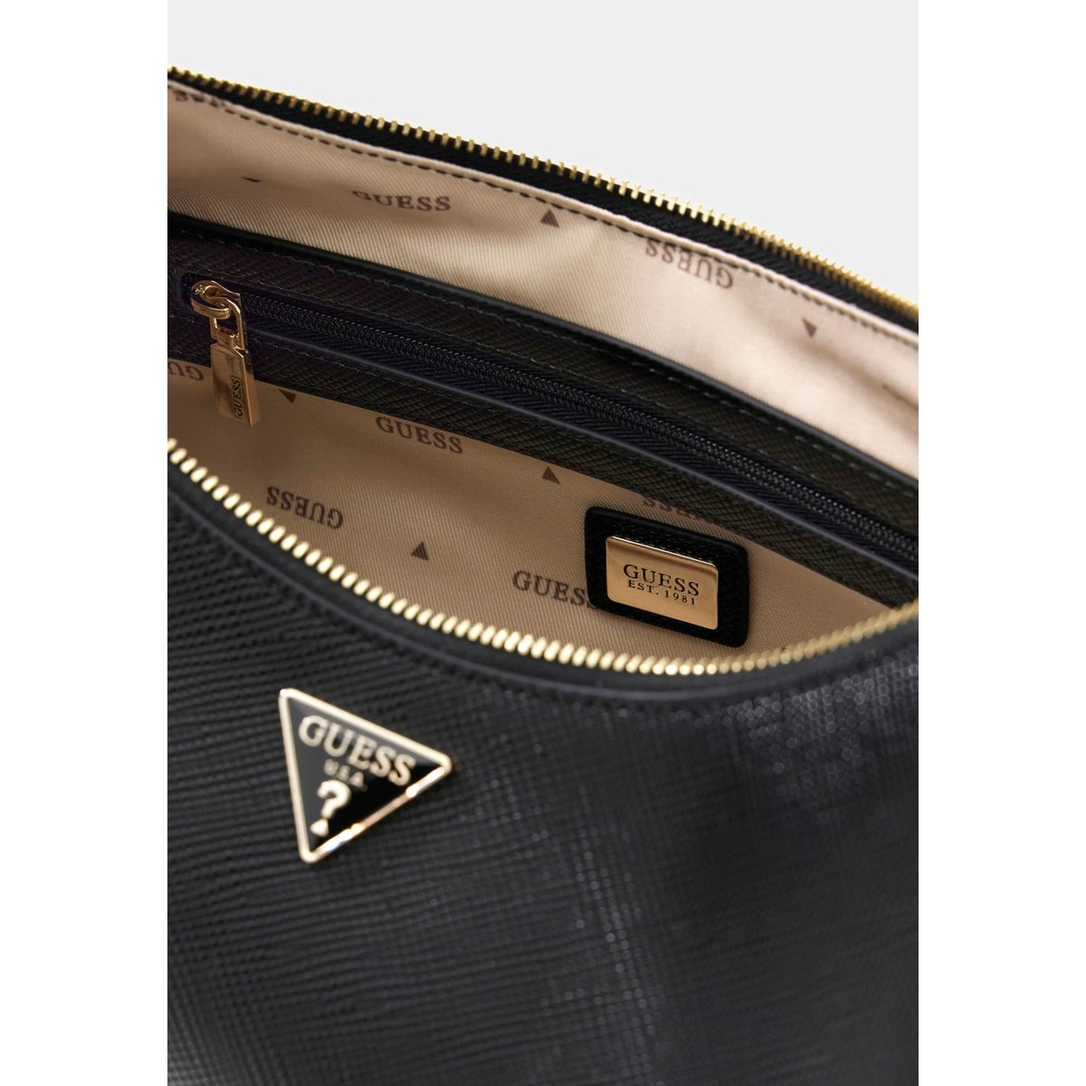 Sac Hobo Gilda noir, GUESS