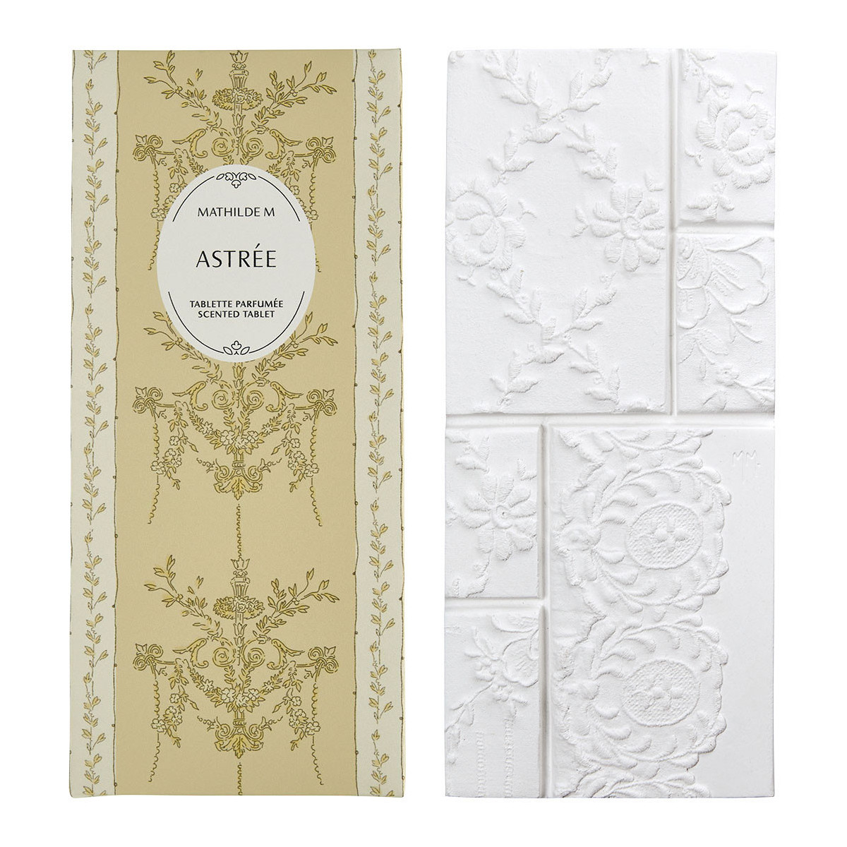 Tablette parfumée - Astrée blanc, MATHILDE M
