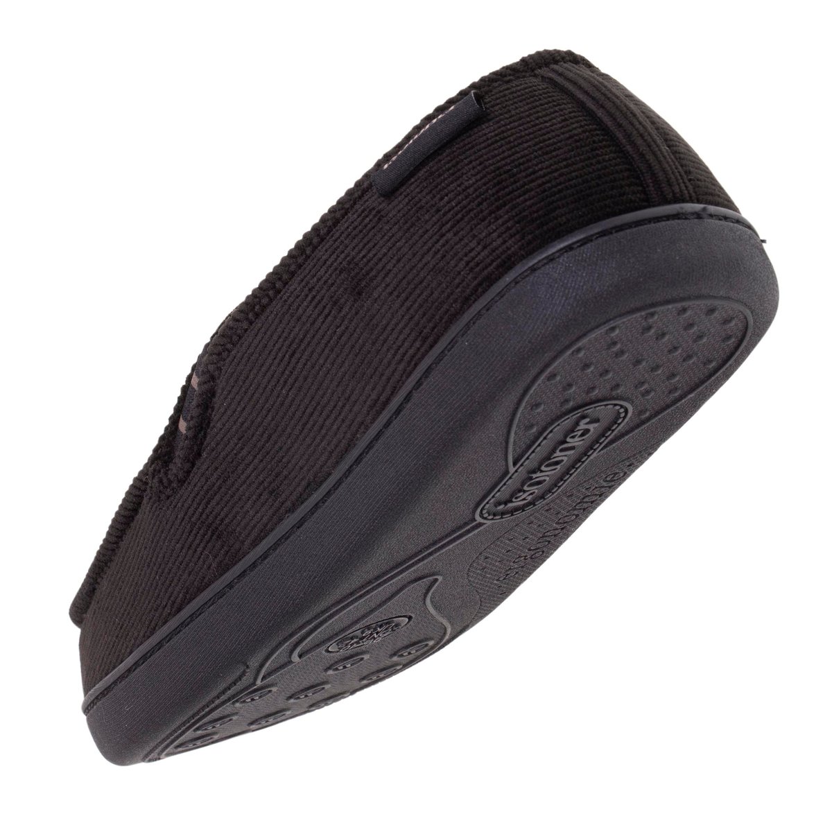 Chaussons Mocassins noir, ISOTONER