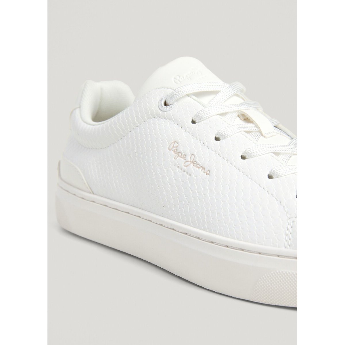 Baskets basses CAMDEN HISS blanc, PEPE JEANS