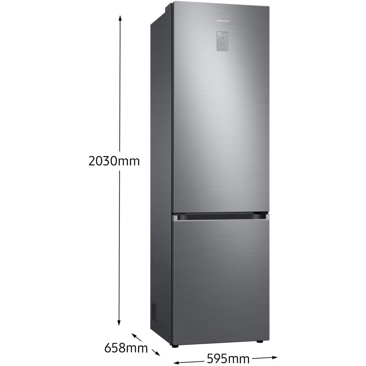 Réfrigérateur combiné RL38C776ASR inox, SAMSUNG