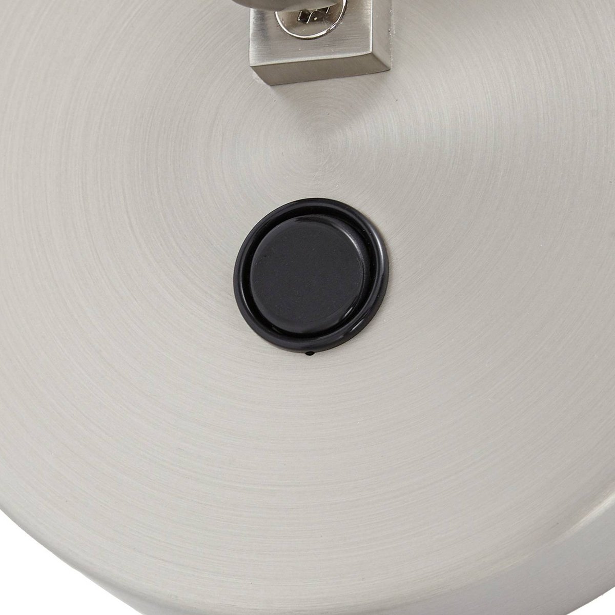 Applique en métal moderne, Silka nickel satiné, LUCANDE
