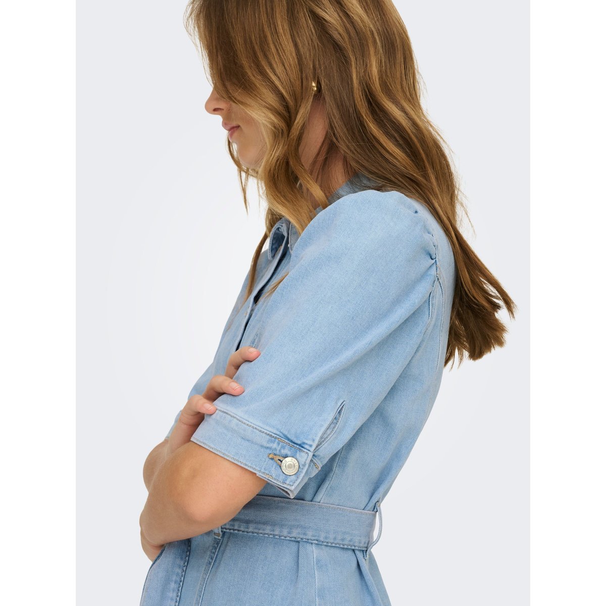 Robe En Denim light blue denim, ONLY