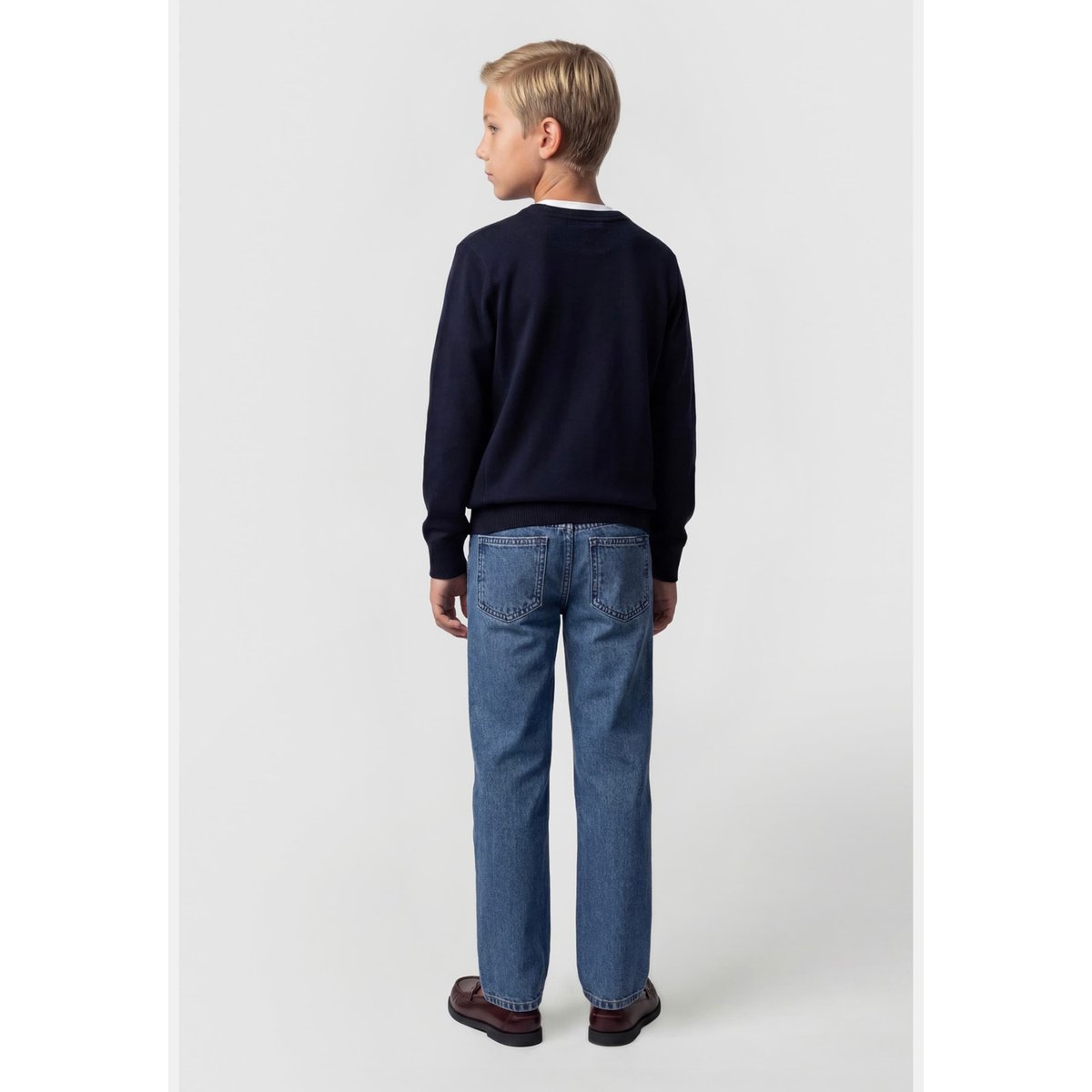 Pull Logo Marque bleu foncé, GUESS KIDS
