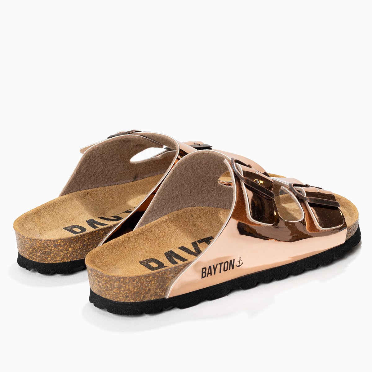Sandales ATLAS rose-or, BAYTON