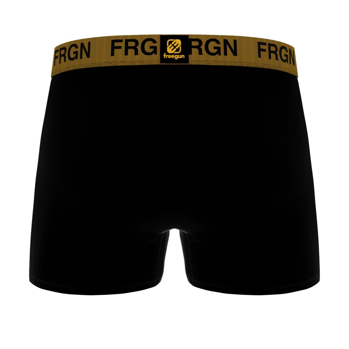 Lot De 3 Boxers Microfibre gris/orange/gris foncé/noir, FREEGUN