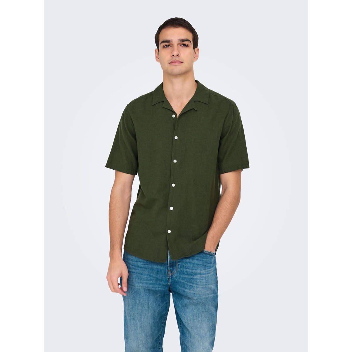 Chemise grise - kambaba, ONLY & SONS