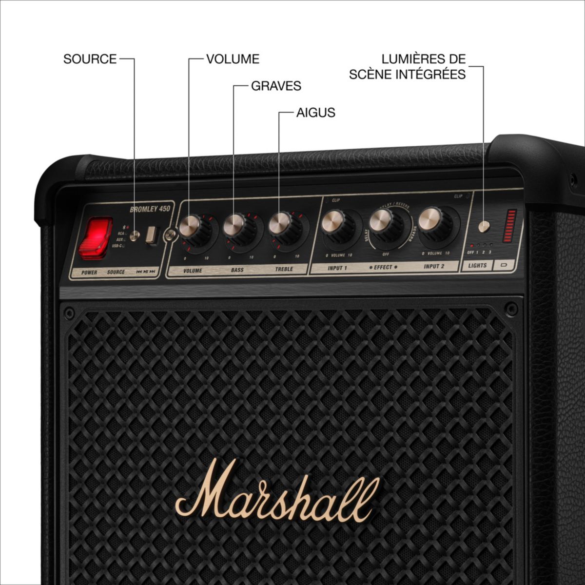 Enceinte sono Bromley 450 couleur unique, MARSHALL