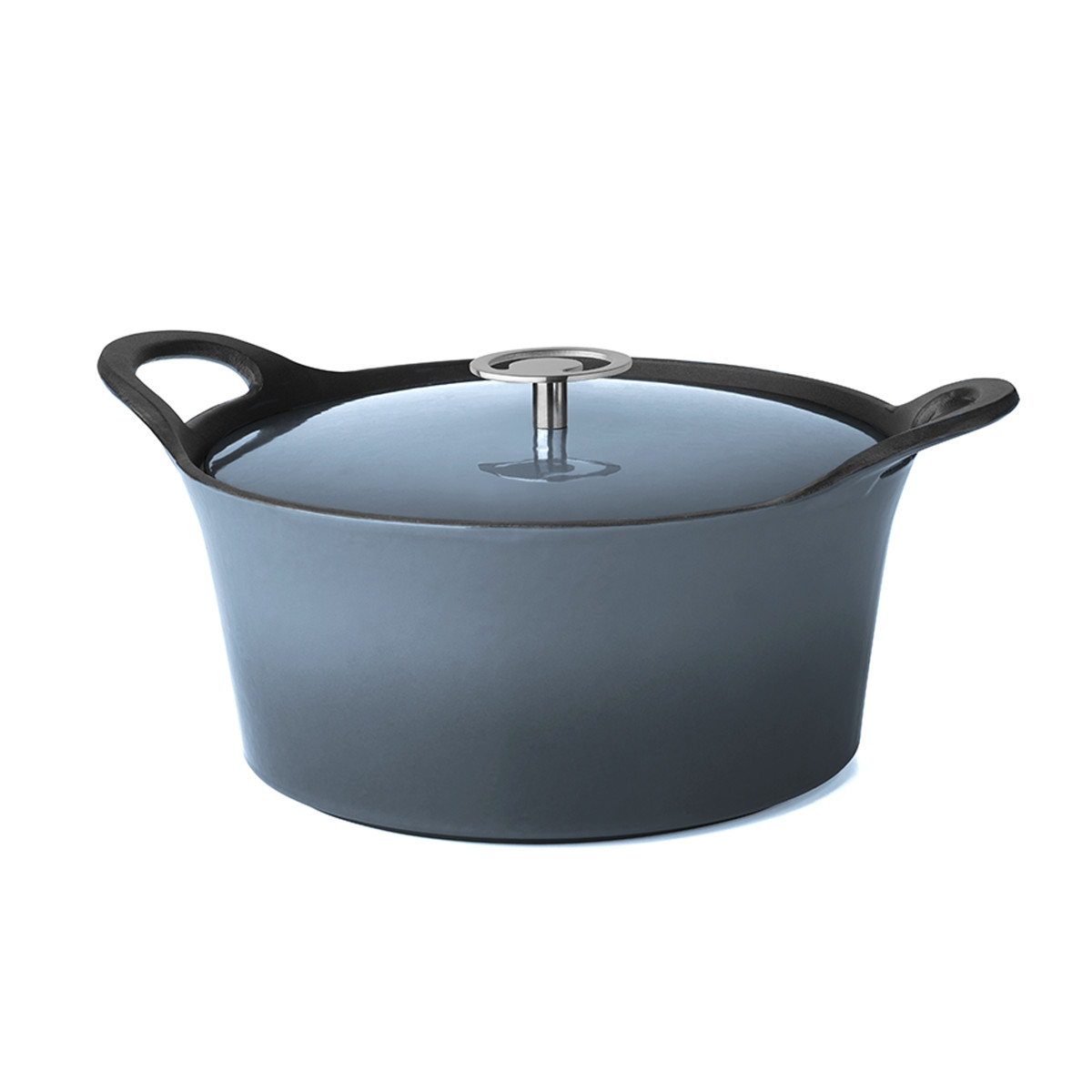 Cocotte ronde 20cm - VOLCAN bleu denim, CUISINOX