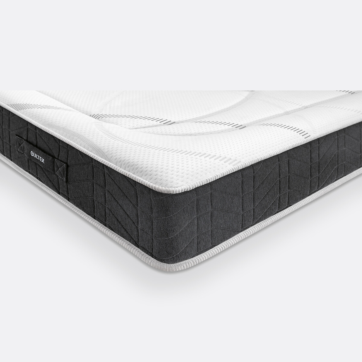 Recovery BULTEX® schuimmatras, 24 cm wit/smoked grijs, BULTEX