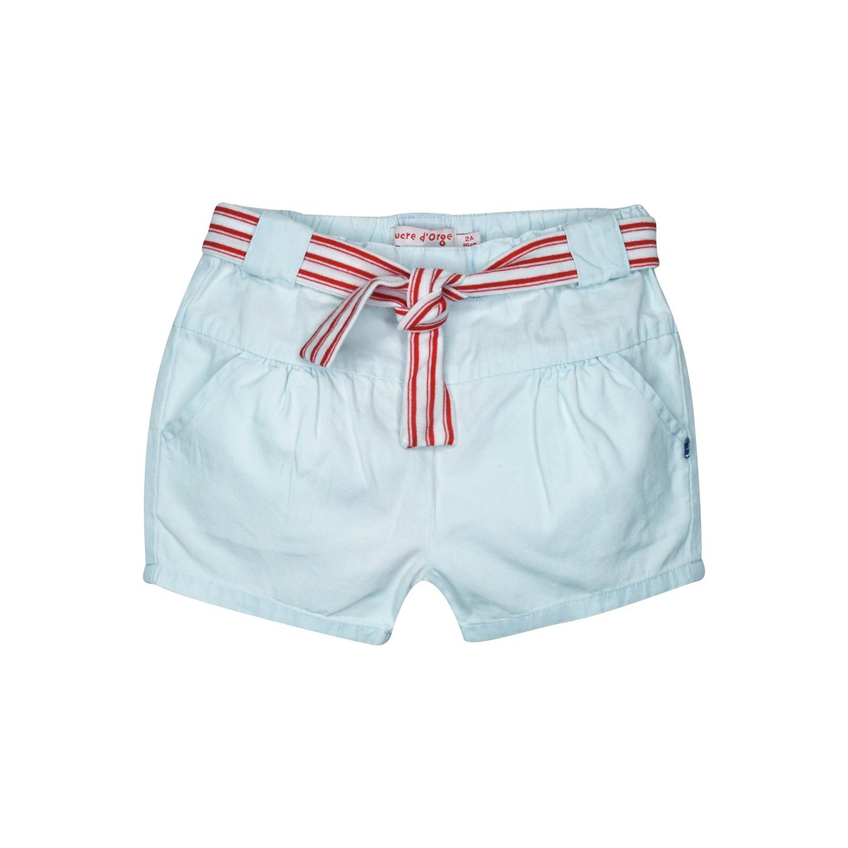 Short ginger jean enfant bleu, SUCRE D'ORGE