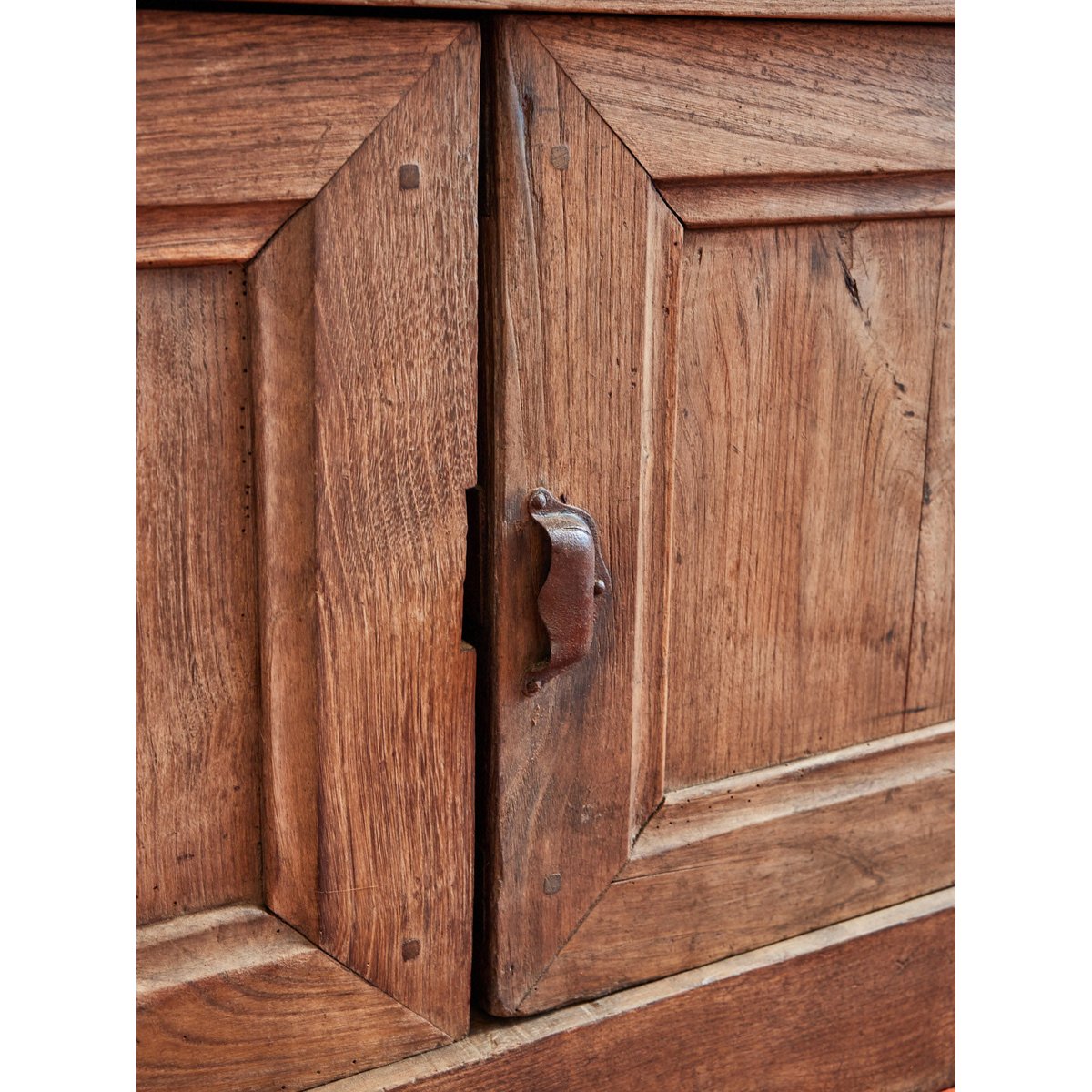 Buffet en bois Gilbert N°703 - Bon état bleu clair, DEBONGOUT