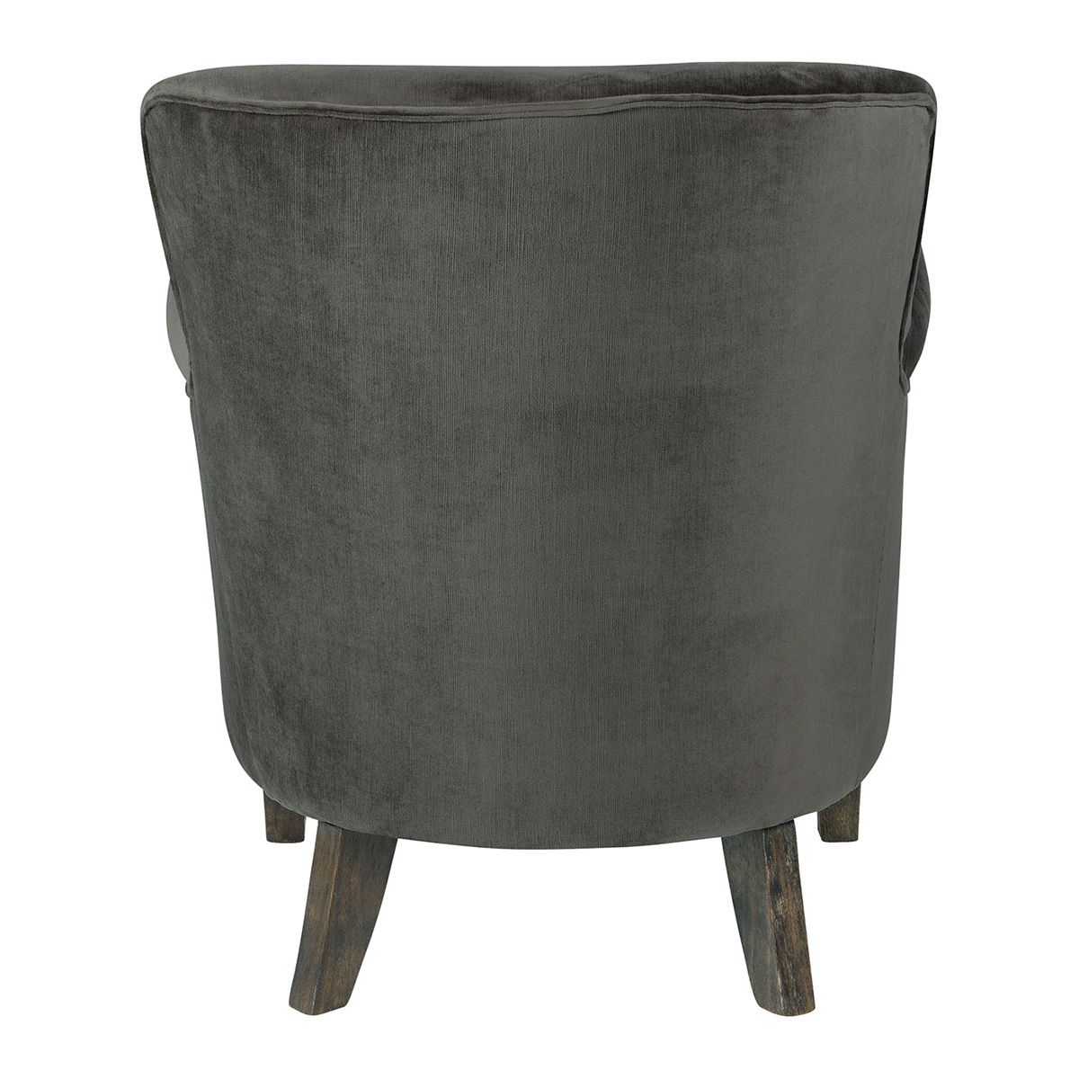 Fauteuil en pin gris, BLANC D’IVOIRE