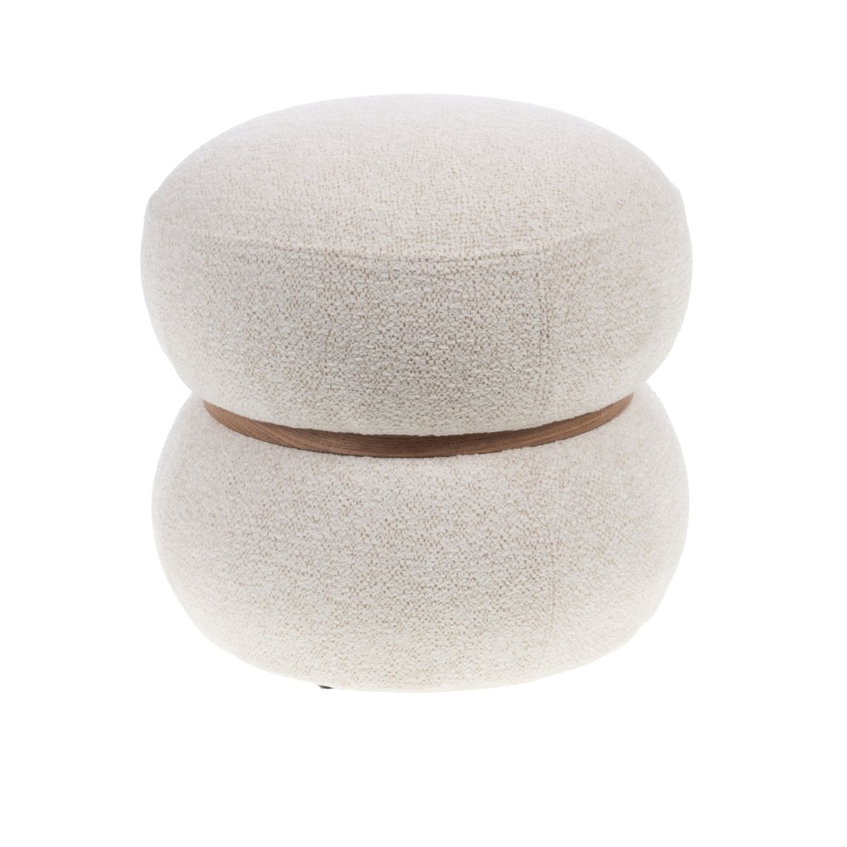 Pouf Nuage 38 cm crème / ivoire, AMADEUS