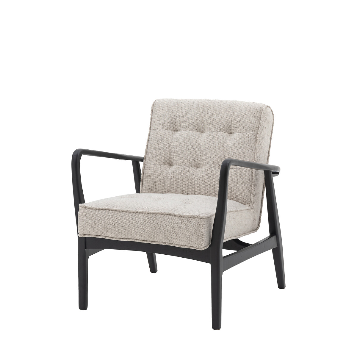 Bloomfield Linen Armchair with Solid Oak Frame natural, ÉDITÉ