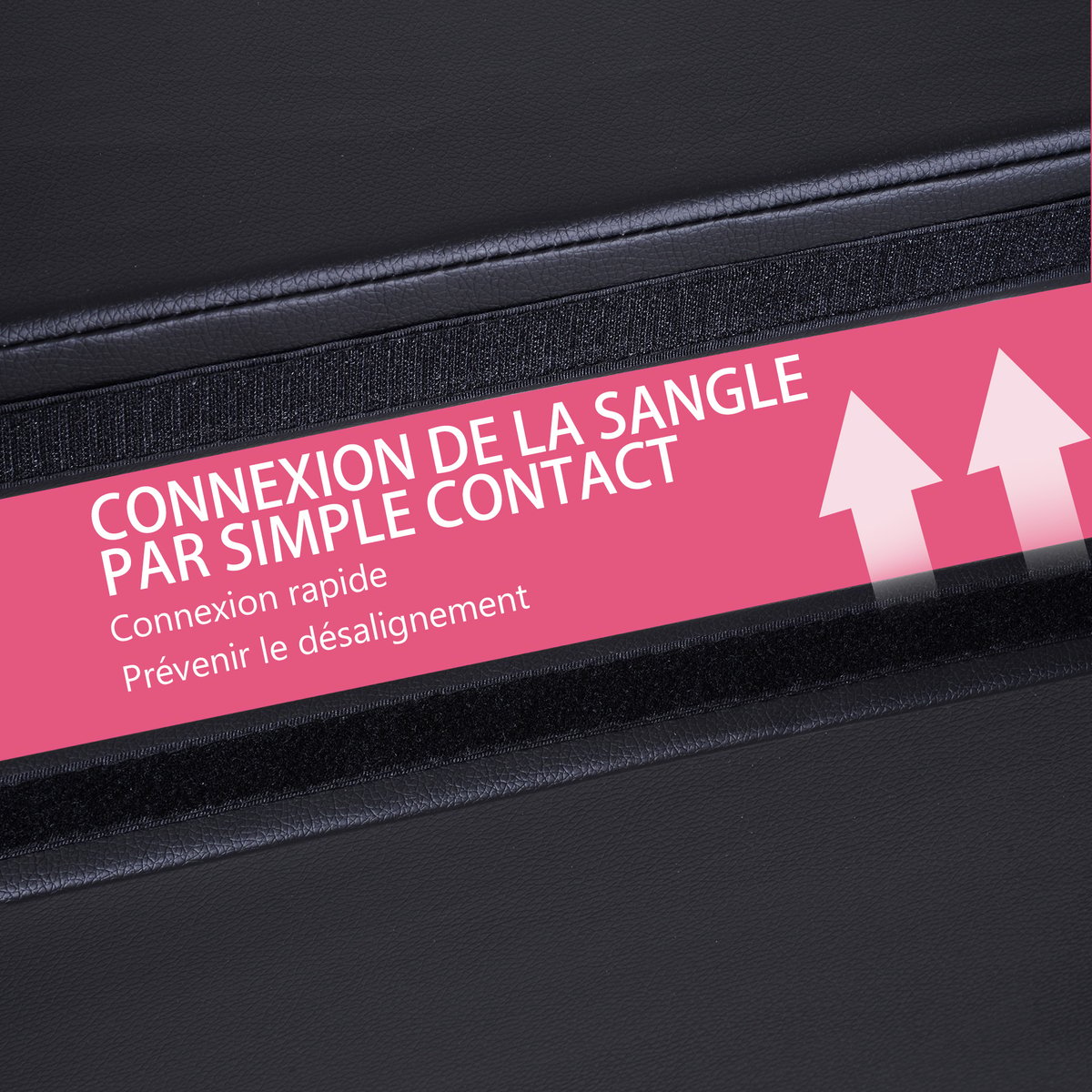 Tapis de protection pour pole dance Plastique noir, HOMCOM