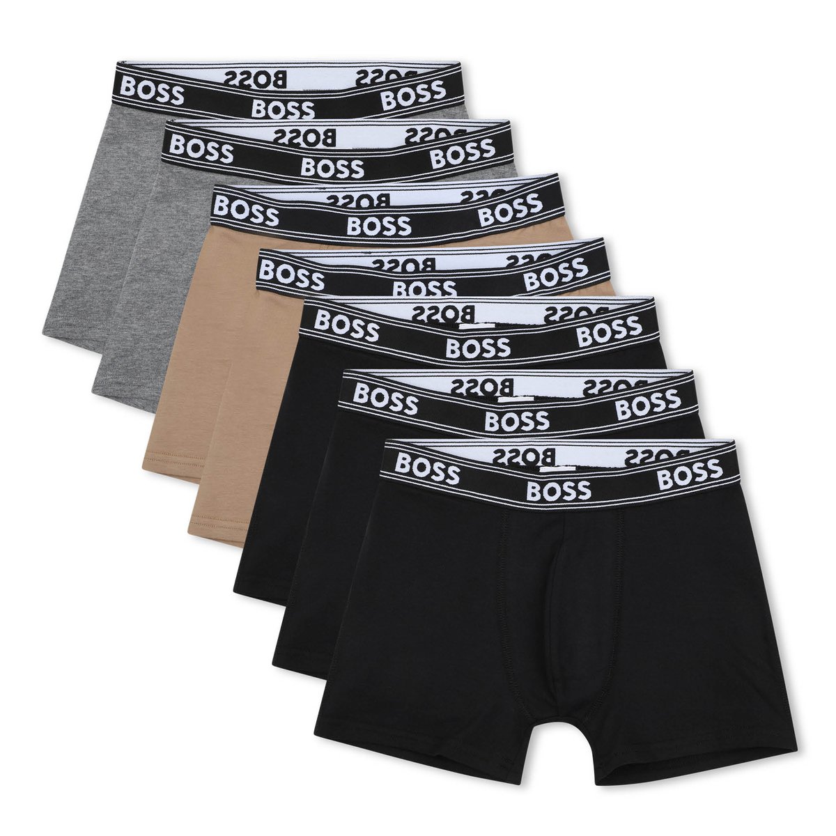 Lot de 7 boxers cookie, BOSS KIDSWEAR