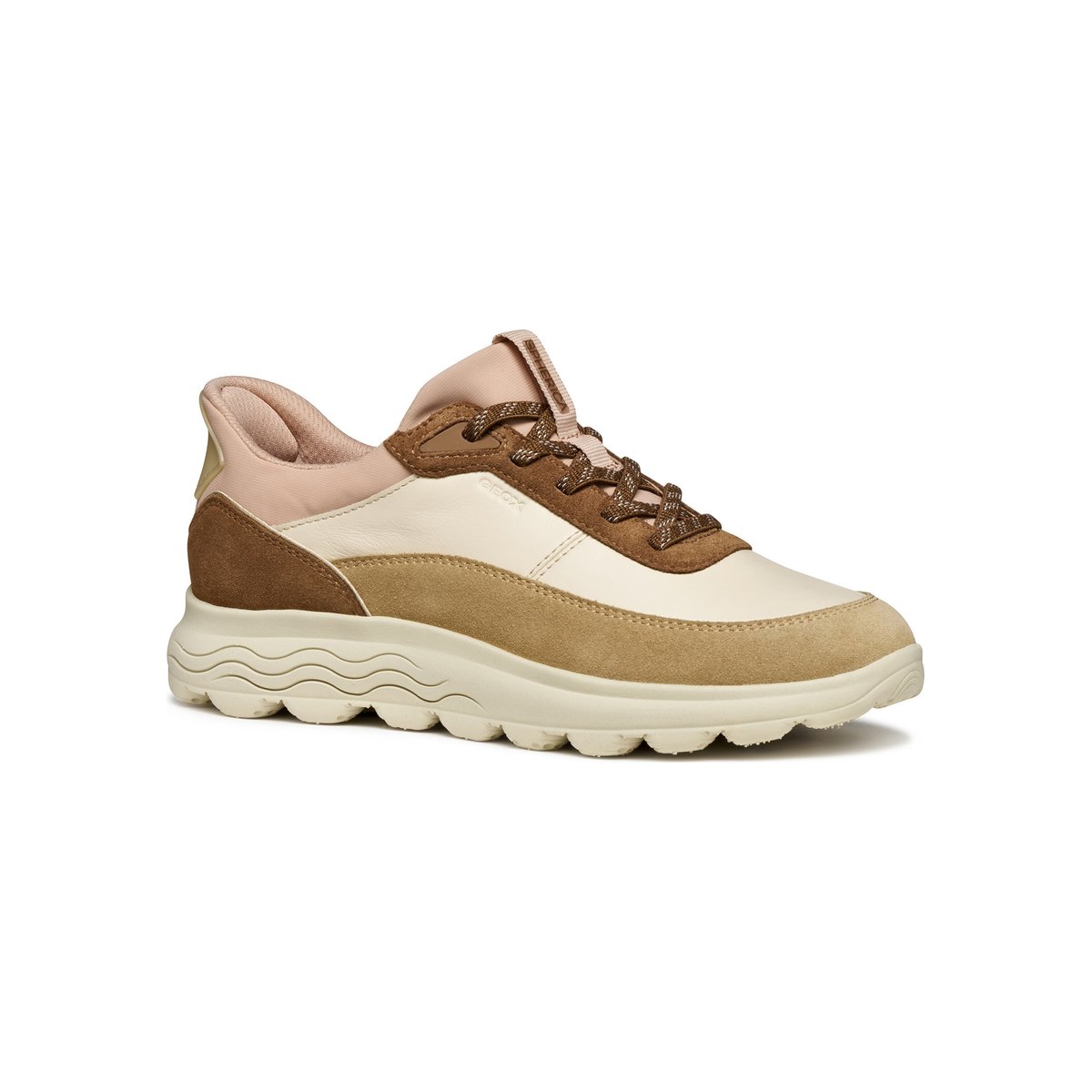 Baskets D SPHERICA PLUS beige/marron, GEOX