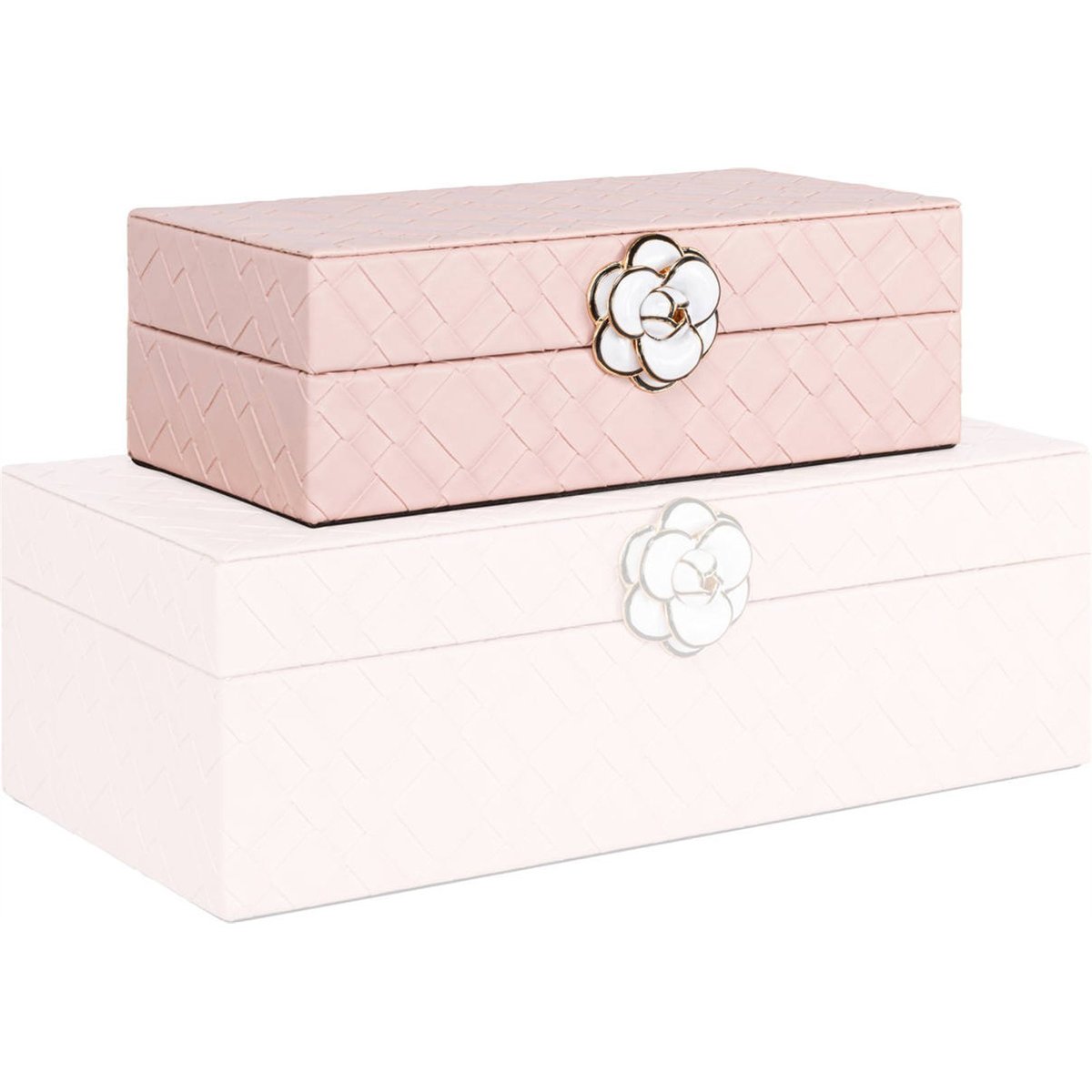 Boîte de rangement rose poudré, RECOLLECTION