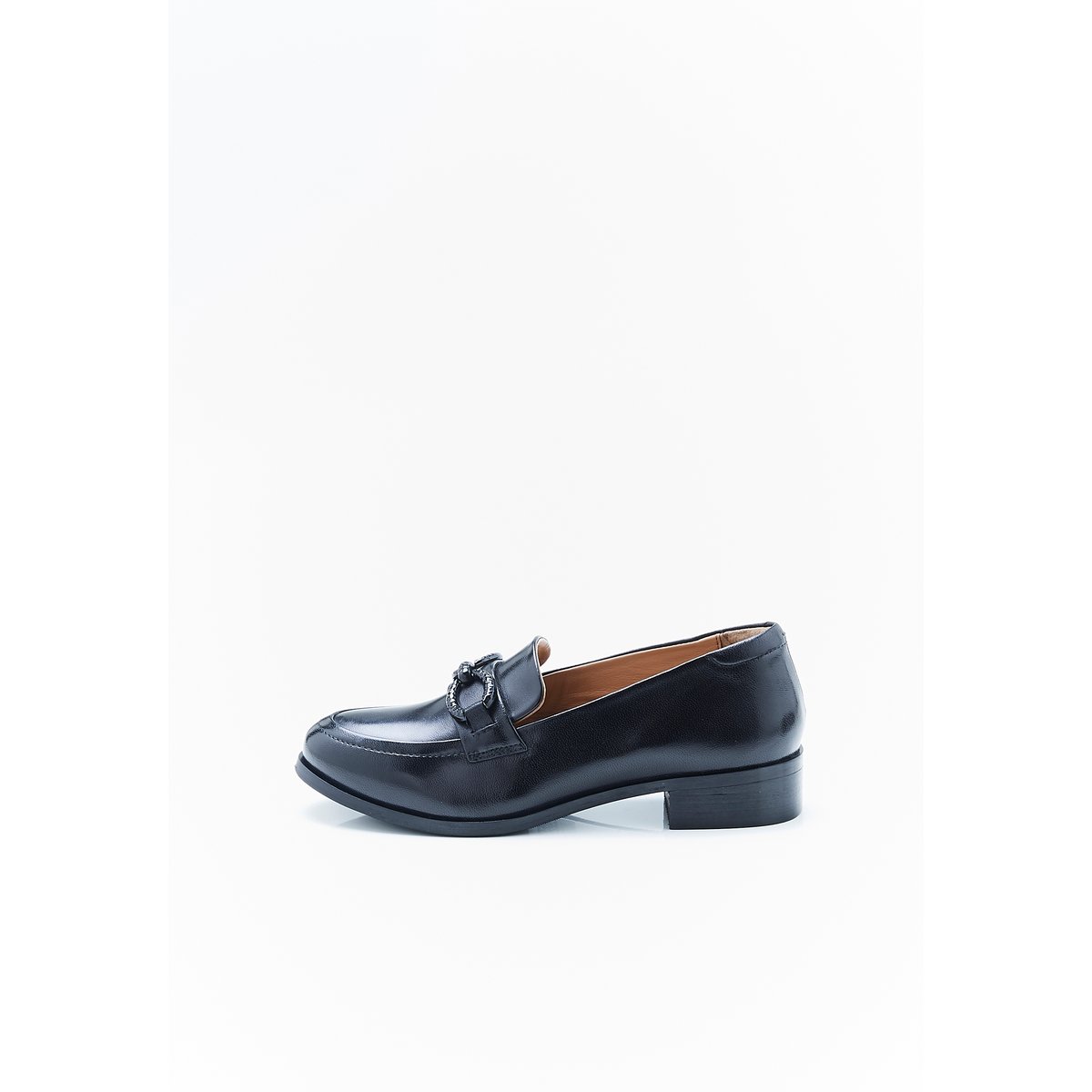 Mocassins à boucle noir, DAMART
