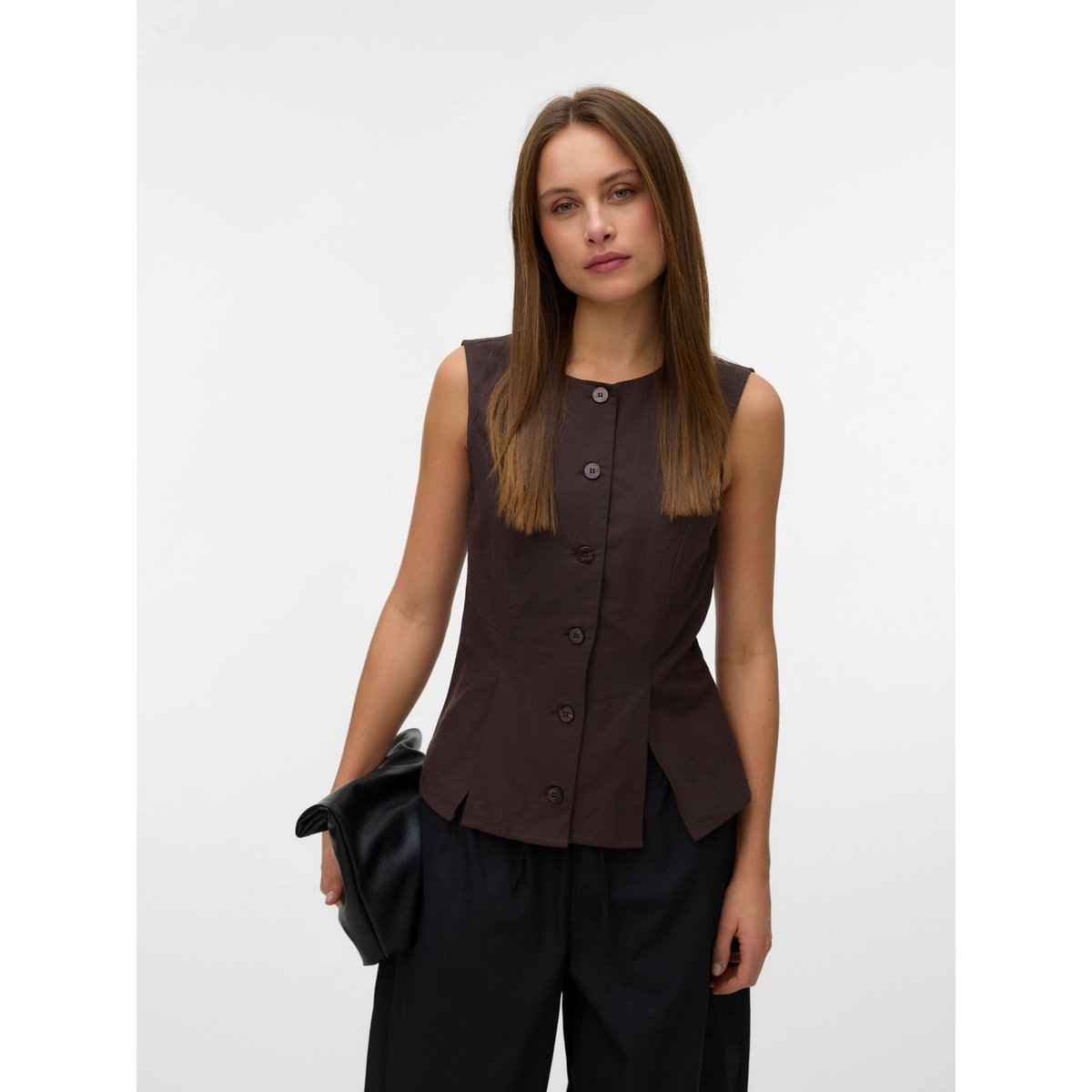 Top marron - chocolate torte 1, VERO MODA