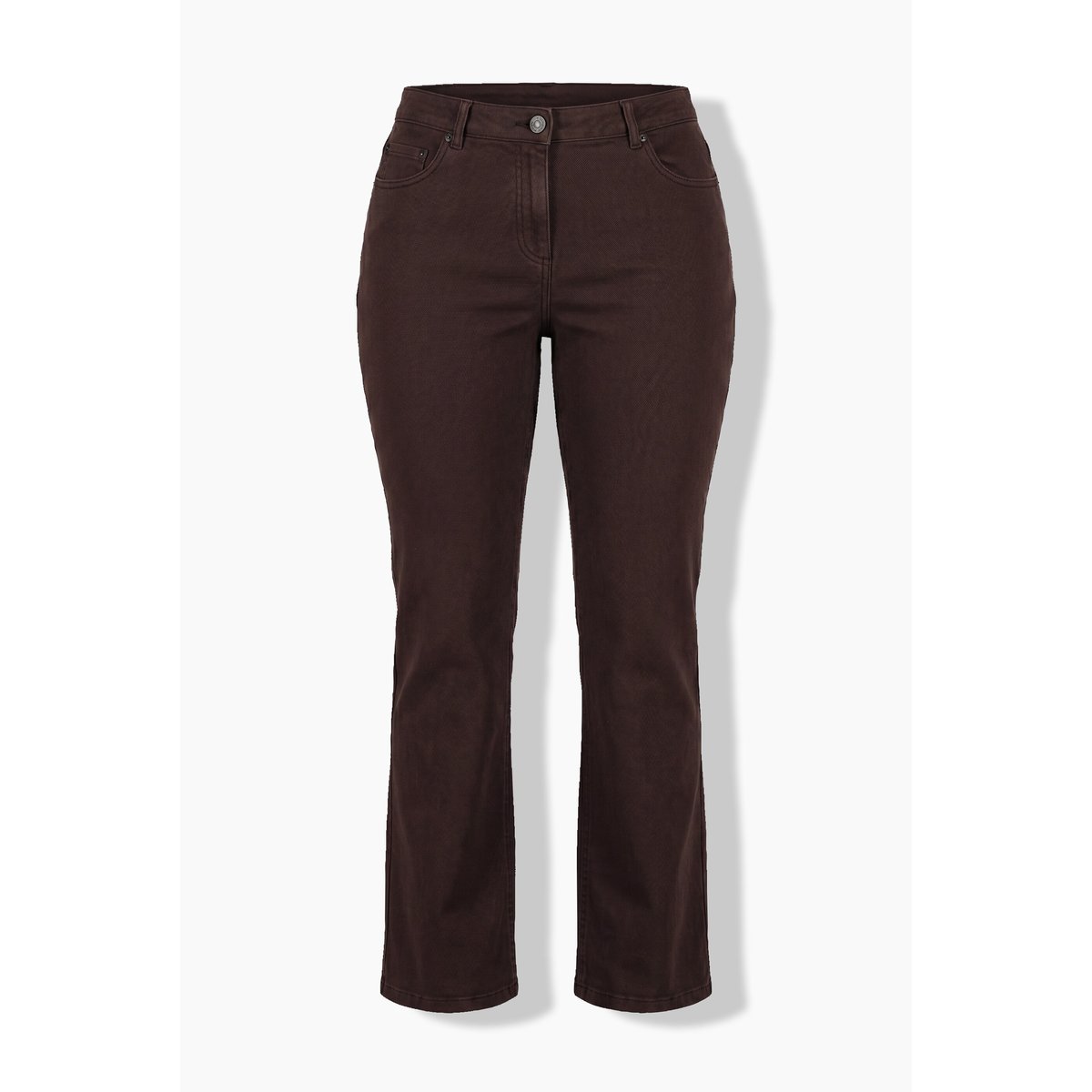 Jean Marie Bootcut, matière stretch acajou, ULLA POPKEN