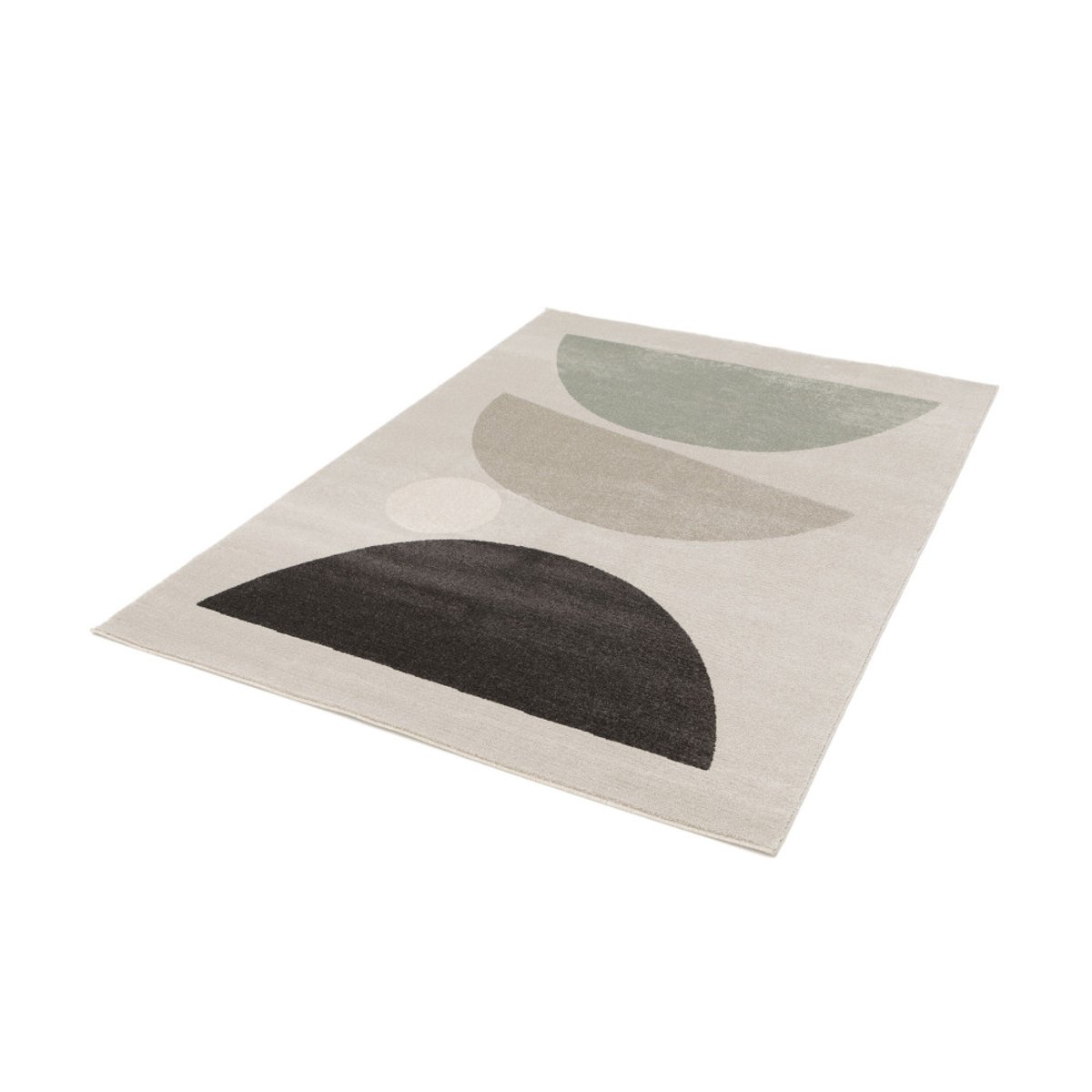Tapis contemporain à motif géométrique- LÉO II multicolore, DRAWER