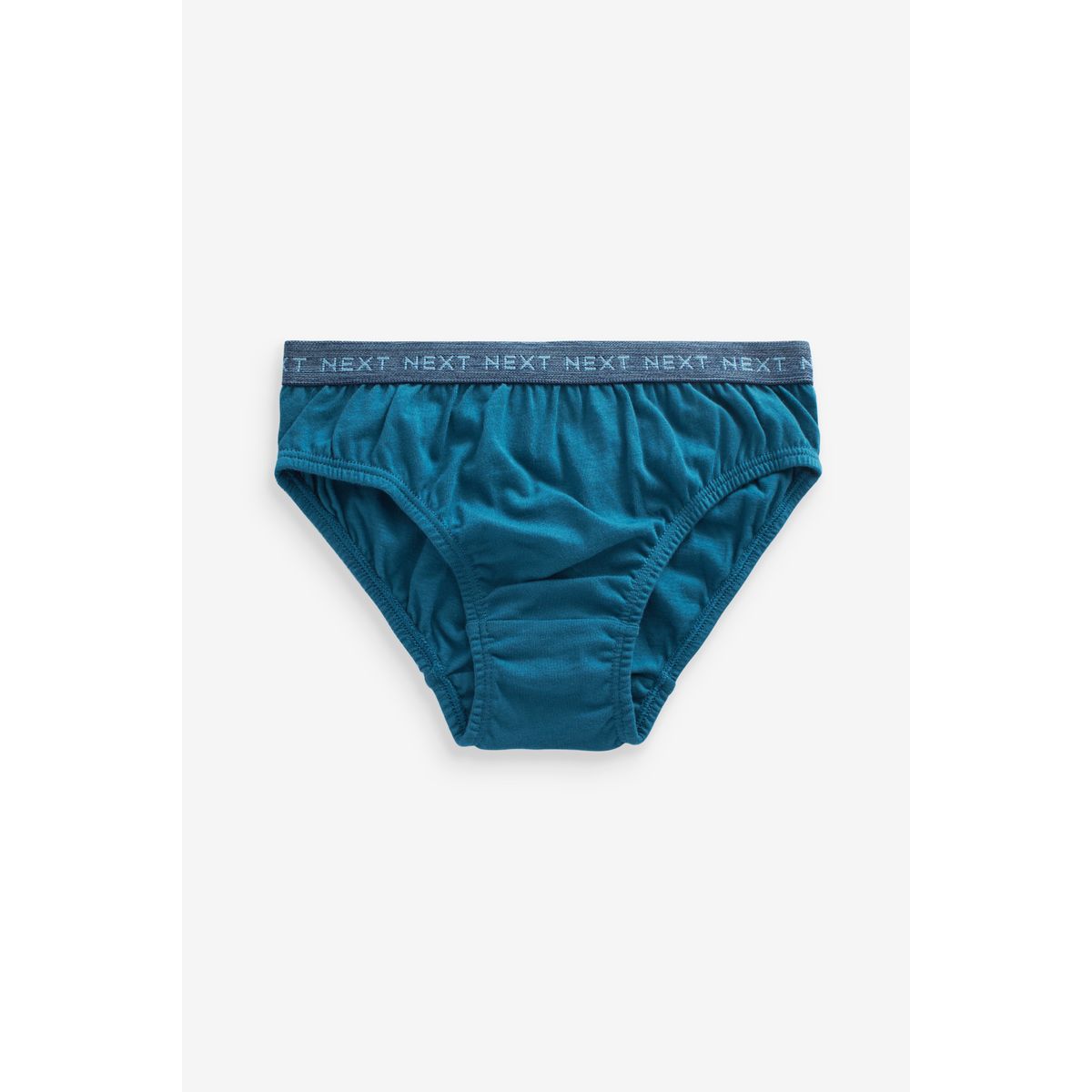 Culotte 100 % coton, lot de 5 ceinture jacquard bleue, NEXT