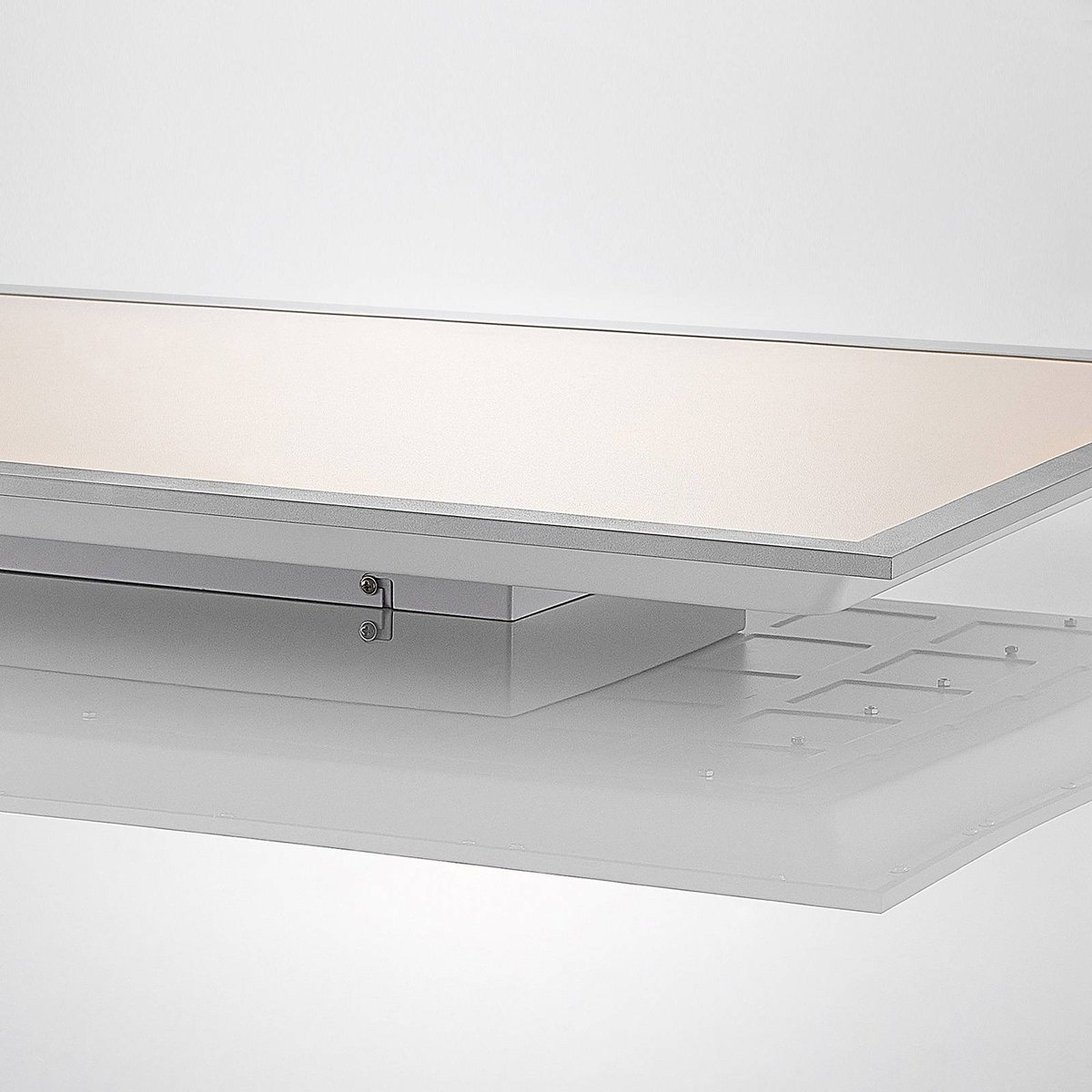 Panneau  moderneLED, Stenley blanc, argent, LINDBY