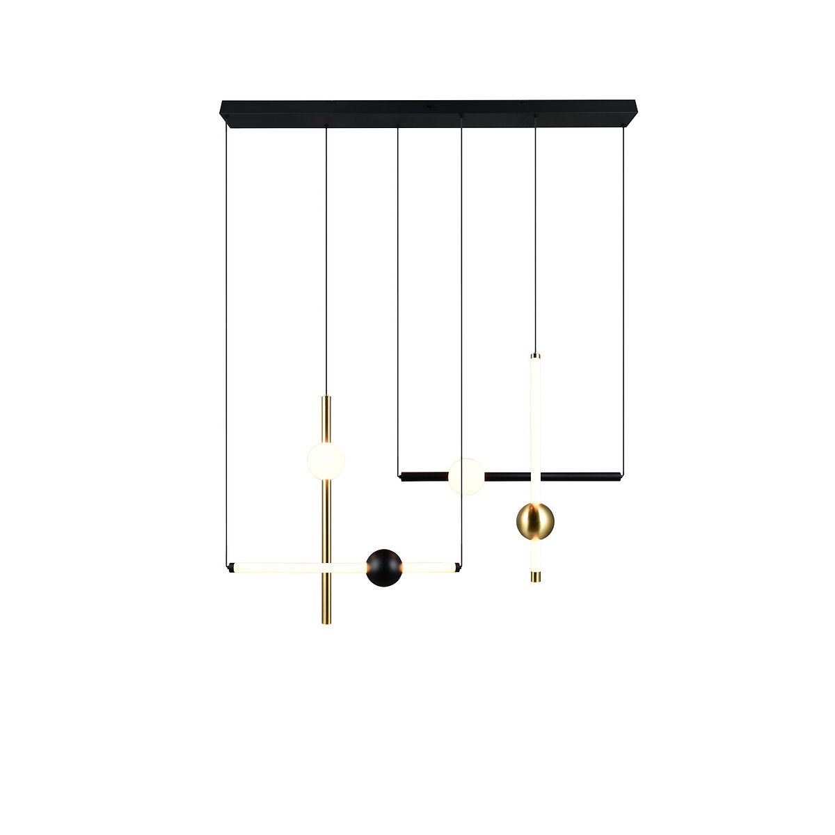 Suspensão Melita, da Trio Lighting preto , TRIO LIGHTING