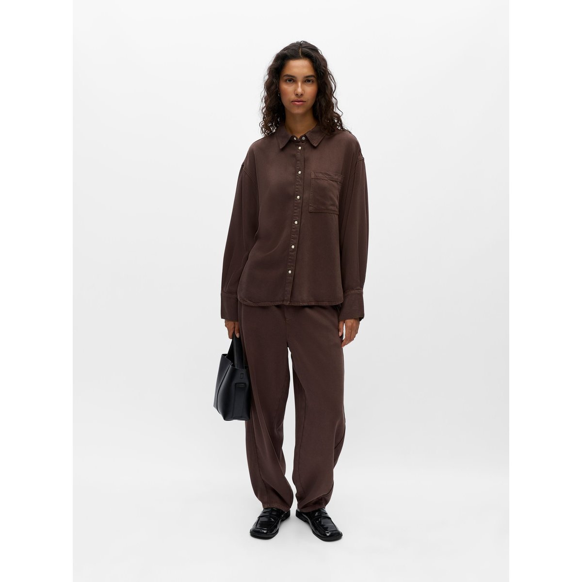 Chemise En Jean marron - seal brown1, OBJECT