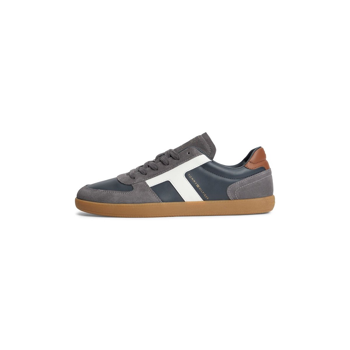Zapatillas deportivas de piel, TRIBECA azul marino, TOMMY HILFIGER