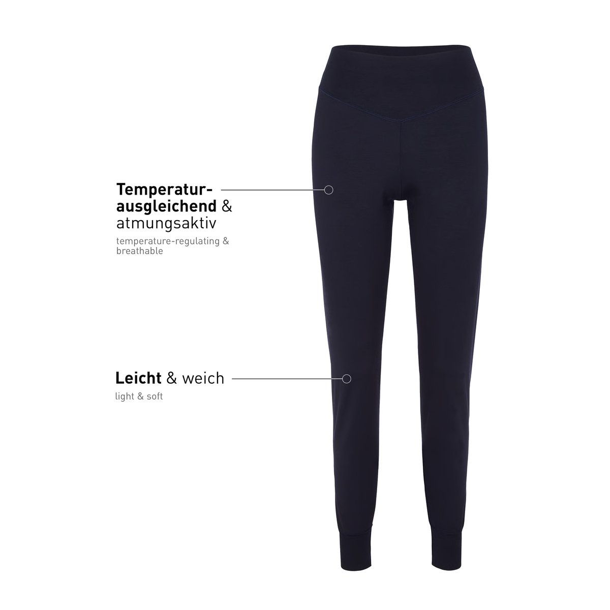 Pantalon Modal DEEPSLEEPWEAR BALANCING bleu lapis foncé, CALIDA