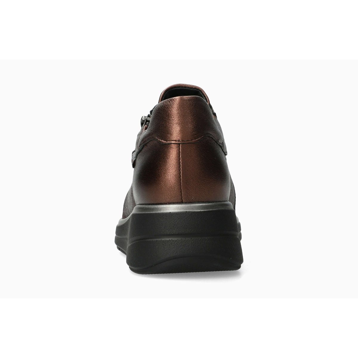 Baskets en cuir PELAGIA gris metallique 514, MEPHISTO