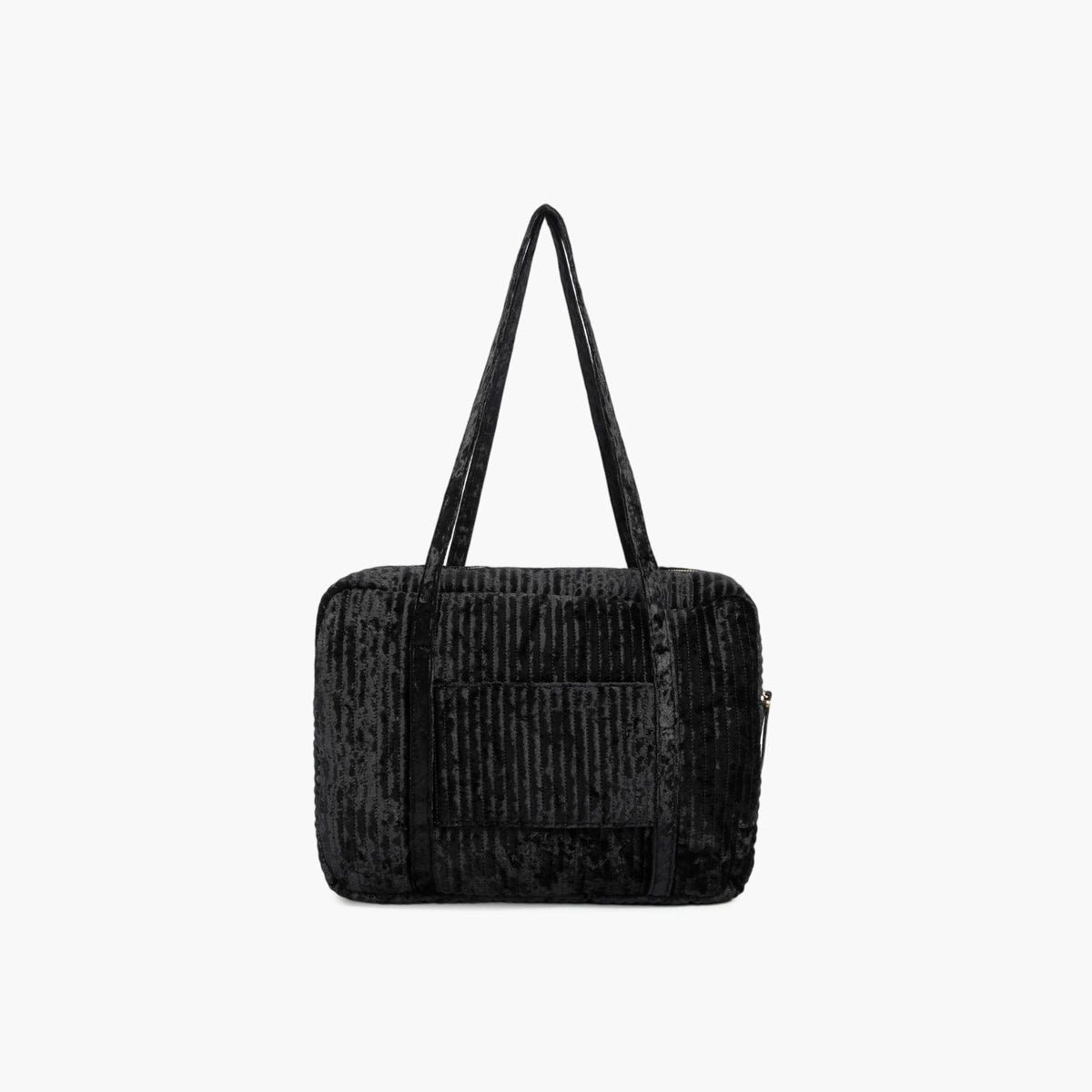 Grand sac shopper Tenessy noir,doré, LOLLIPOPS