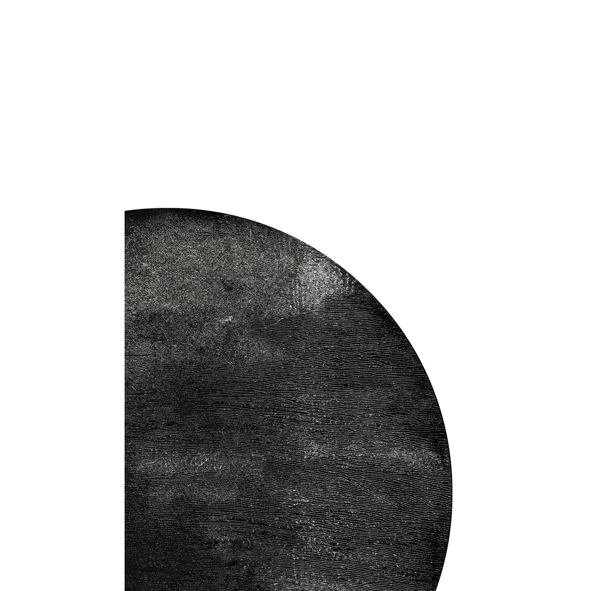 Papier peint graphique quart de lune intissé, HEXOA