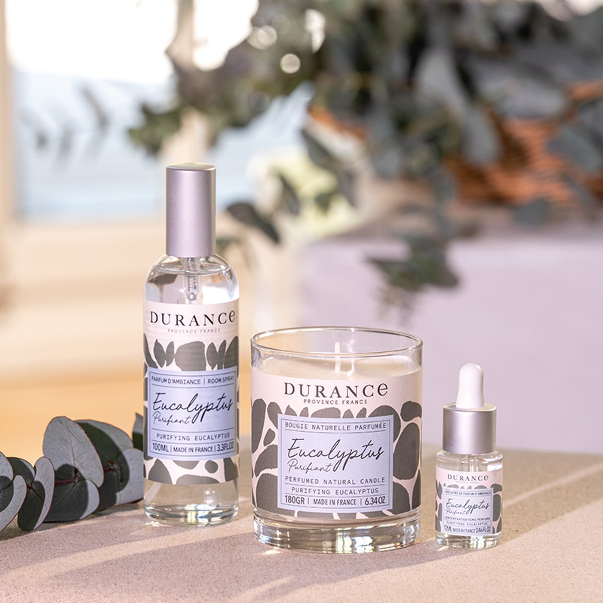 Parfum d'ambiance EUCALYPTUS PURIFIANT couleur unique, DURANCE