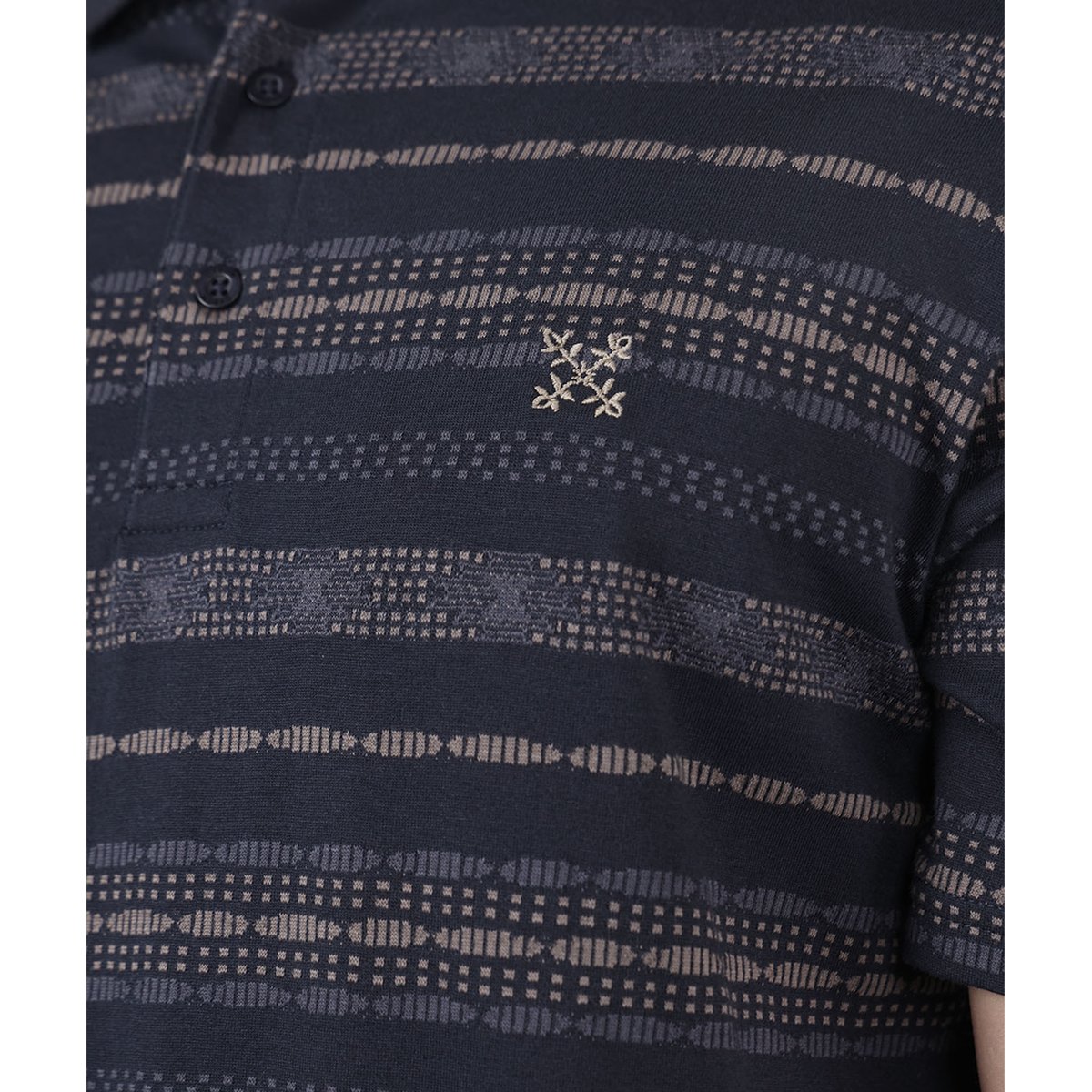 Polo manches courtes DUSKRIDE deep marine, OXBOW