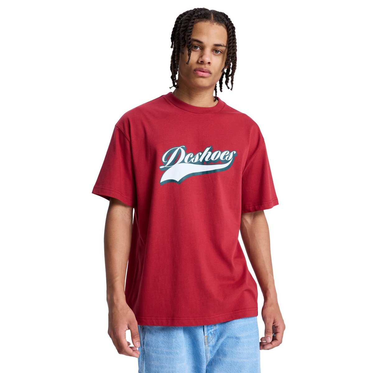 T-Shirt à manches courtes. rouge brick red, DC SHOES