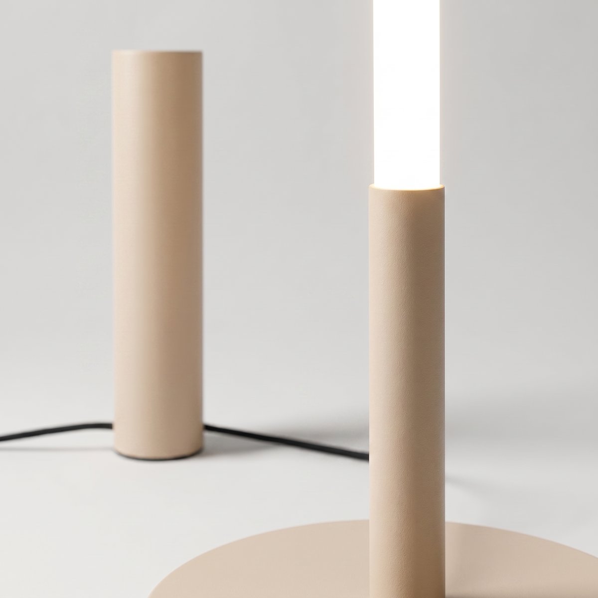 Lampadaire Beige LED 1 Trang beige, EDEN