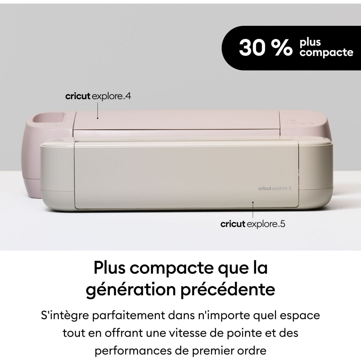 Machine de découpe Pack Explore 5 Crème couleur unique, CRICUT