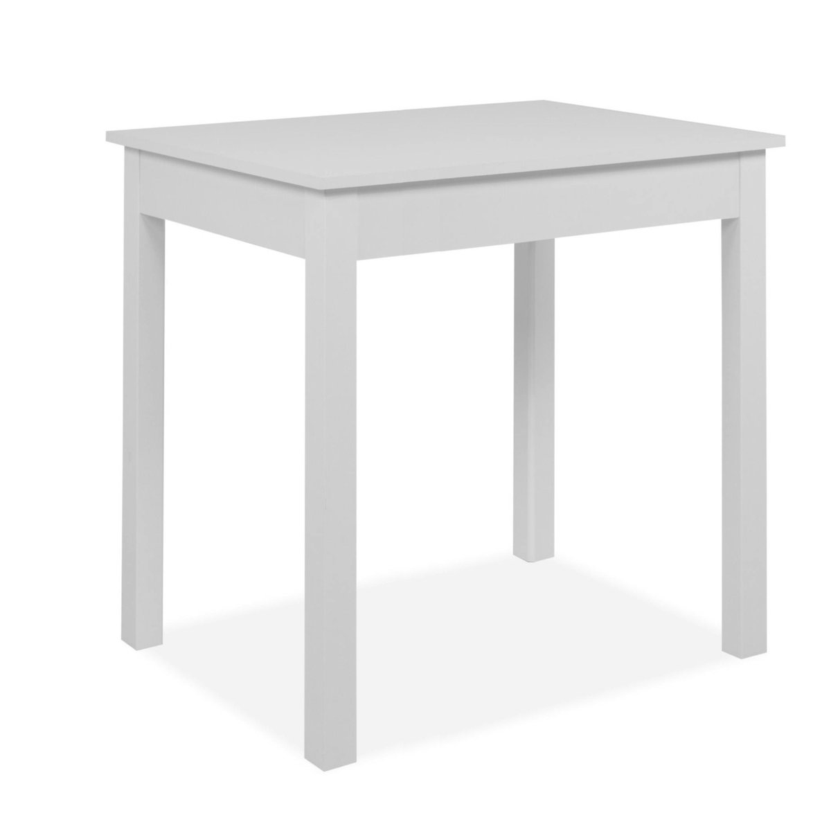 Table à manger 110 cm en bois ALVA blanc, PIER IMPORT