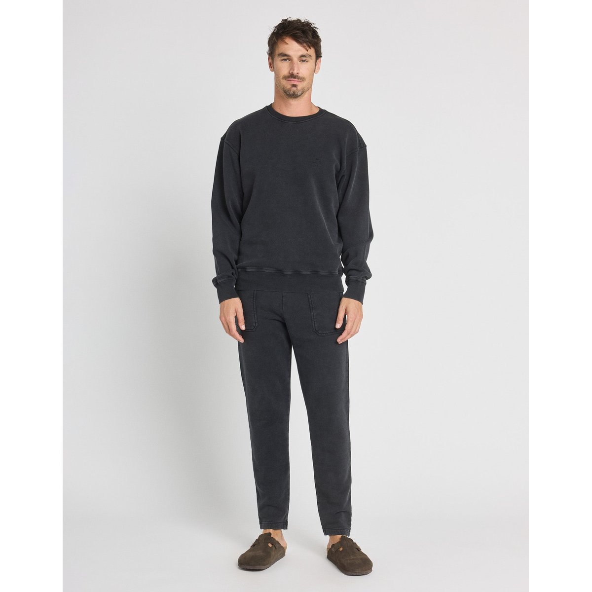 SWEAT  SQUAREDARK noir mat, PULLIN