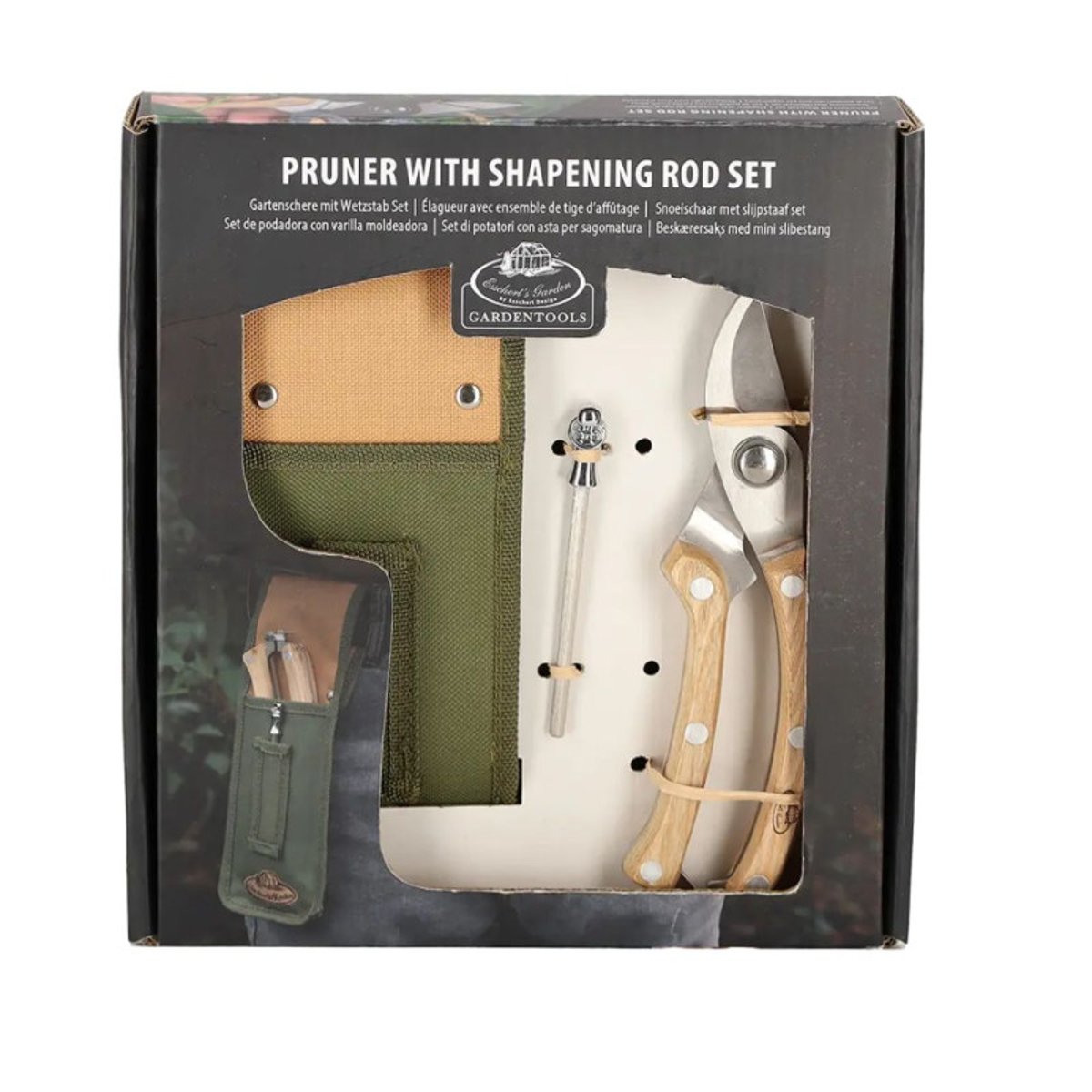 Coffret cadeau sécateur couleur unique, ESSCHERT DESIGN